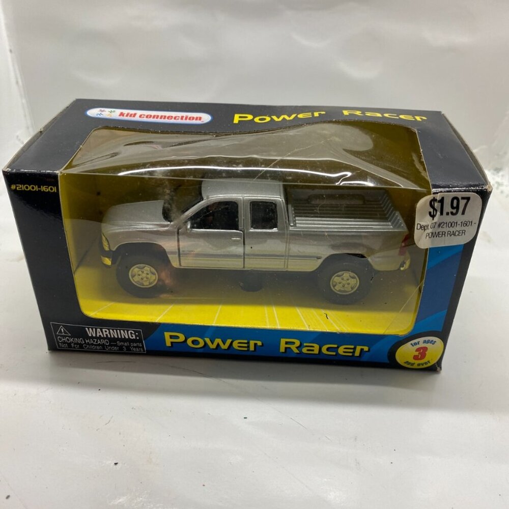Kid Connection Maisto Silver GM Pickup Truck Power Racer Opening Doors